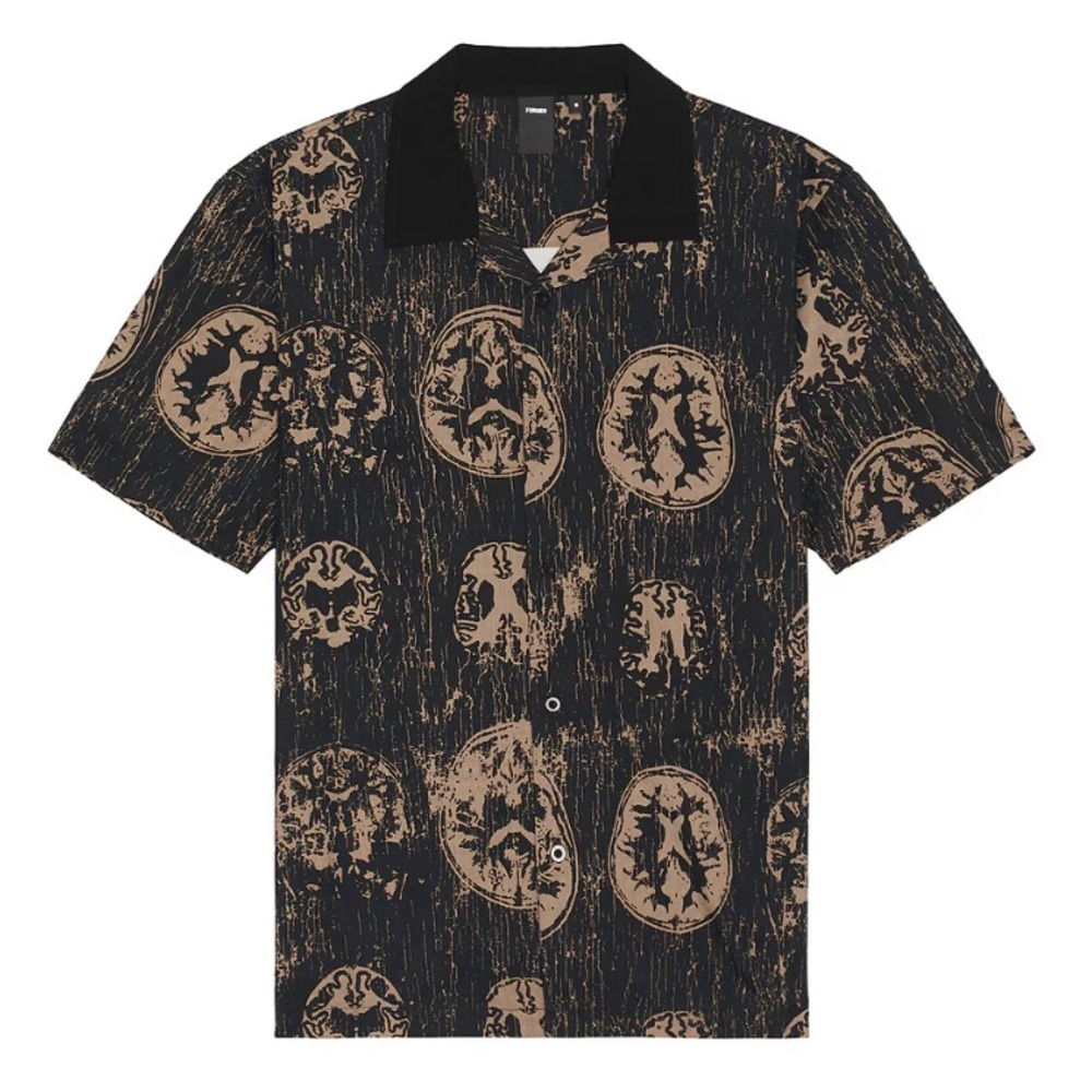 Nwt! Former “Marilyn Brainscan” Short Sleeve Shirt Size Xl — image 4 of 8